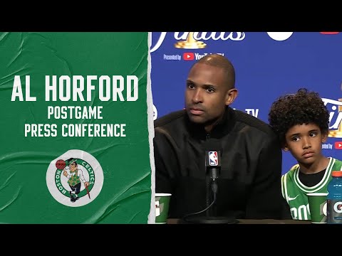 Al Horford Game 1 Media Availability ' NBA Finals ' Boston Celtics at Golden State Warriors