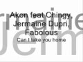 Akon ft. Chingy, Jermaine Dupri, Fabolous - Can i ...
