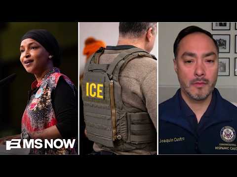 Raid a critic, pay a crony: Rep. Castro on Rep. Ilhan Omar raid and ICE contractors