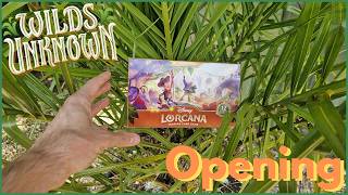 Opening a Disney Lorcana: Wilds Unknown - Booster Box (#1)