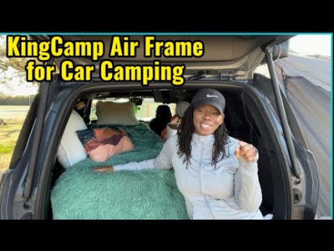 A Peaceful Weekend Car Camping at Fort Monroe | KingCamp Air Frame Bed & Chesapeake Bay Views
