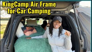 A Peaceful Weekend Car Camping at Fort Monroe | KingCamp Air Frame Bed & Chesapeake Bay Views