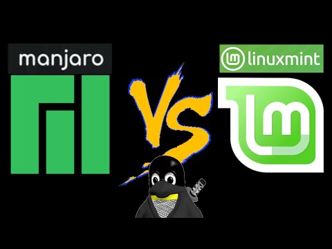 Manjaro vs Mint 2022 🐧 [GNU/Linux] [KDE Plasma vs Cinnamon] [V310]