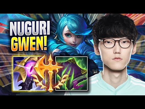 NUGURI SHOWTIME WITH GWEN! - DK Nuguri Plays Gwen TOP vs Garen! | Season 2022
