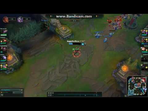 League of Legends :shaco low hp bait