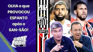 "ISSO FOI UM NEGÓCIO ABSURDO!!! PELO AMOR DE DEUS!" OLHA o que FOI DETONADO em SANTOS X SÃO PAULO!