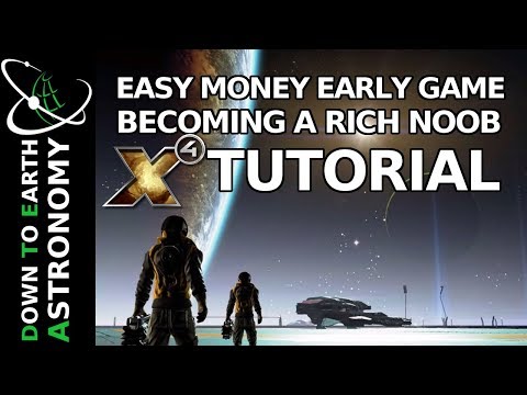 Easy Money early game | Becoming a rich noob | X4 tutorial