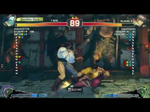 Makoto0124 (Vega) vs R (Guy) - AE 2012 Endless Match *720p HD*