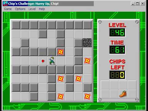 CCLP2 level 46 solution - 40 seconds