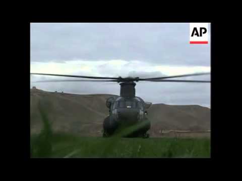 FILE of same type of helicopter that crashed - CH-47 Chinook