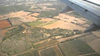 preview picture of video 'Landing at Alghero Airport in Sardinia'