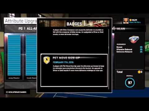 How to get EVERY Badge in NBA 2K15 !! - Legend 3