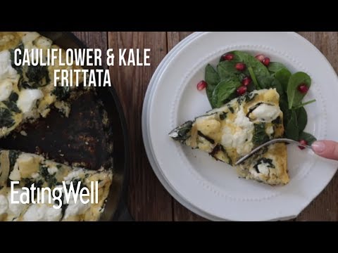 How to Make Cauliflower & Kale Frittata