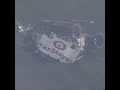 Hill wins as Snider walks away from dramatic crash | #shorts | NASCAR
