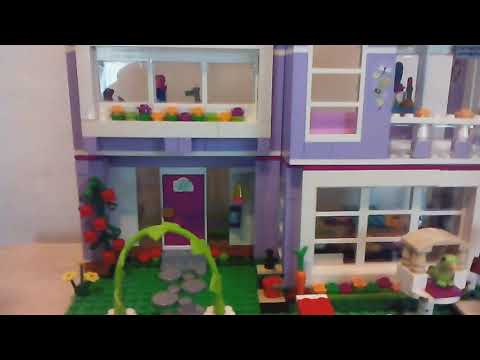Lego friends Emma's house review !