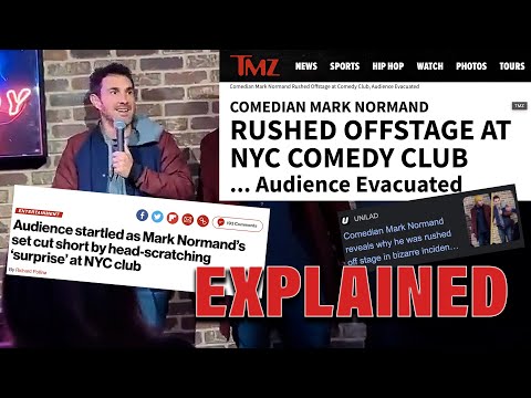 Mark Normands Mysterious Show Evacuation EXPLAINED