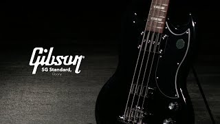 Video thumbnail for Gibson SG Standard Bass, Ebony | Gear4music demo by Gear4music Guitars