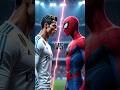 Cristiano Ronaldo Faces Spider-Man in a Soccer Showdown! 😱⚽#spiderman  #cristianoronaldo  #futbol