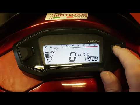 How To Program / adjust A Chinese Universal Digital Motorbike Speedo. 10000rpm version. eBay