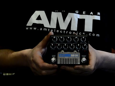 Обзор гитарного предусилителя AMT Electronics SS20