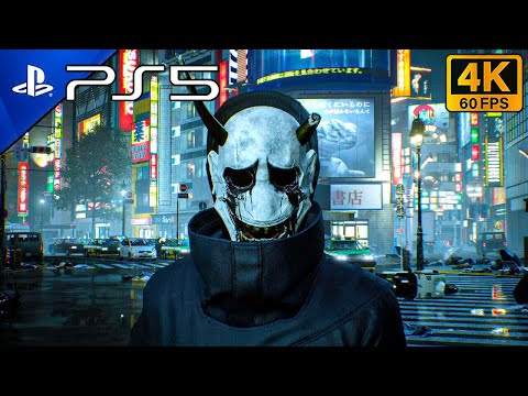 GhostWire: Tokyo 4K 60FPS HDR Gameplay playthrough (PS5)