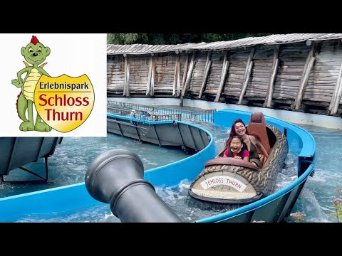 ERLEBNISPARK SCHLOSS THURN with Our Tita Sam | Patricia, Miguel and Pia (Fun Rides, VR Dinolino)
