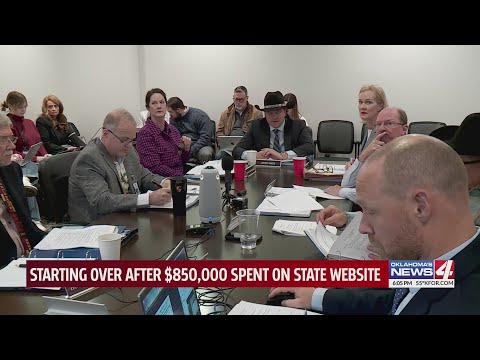 Starting over after $850,000 spent on state website
