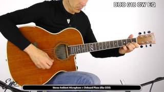 Video thumbnail for Eko Guitars DUO 018 CW EQ - Audio Test by Eko Guitars Official Youtube Channel