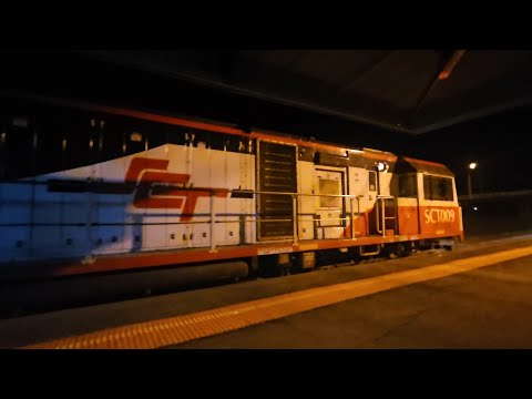 4PM9 SCT up "Dark Ghost" (SCT CSR RL RL), Forrestfield to Laverton, 2110, 20/9/25, Horsham VIC 