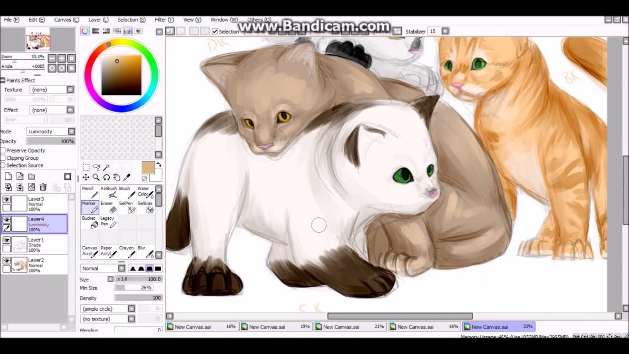 Warriors OC Speedpaint - The Kits