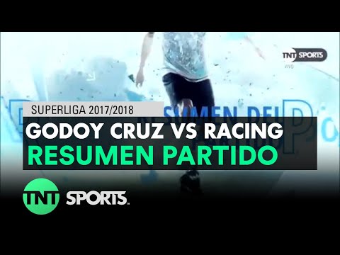 Resumen de Godoy Cruz vs Racing (1-2) | Fecha 17 - Superliga Argentina 2017/2018
