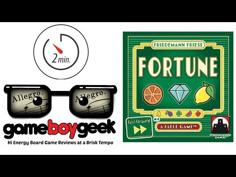 Fast Forward: Fortune (Allegro 2-min) Review with the Game Boy Geek
