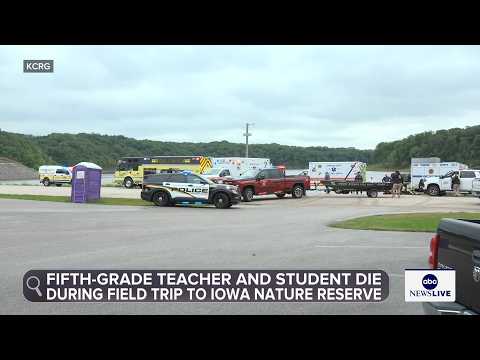 Fifth grade teacher, student die during field trip to Iowa nature reserve