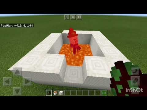 Insane Minecraft Moment: Witch Sunk in Lava?!