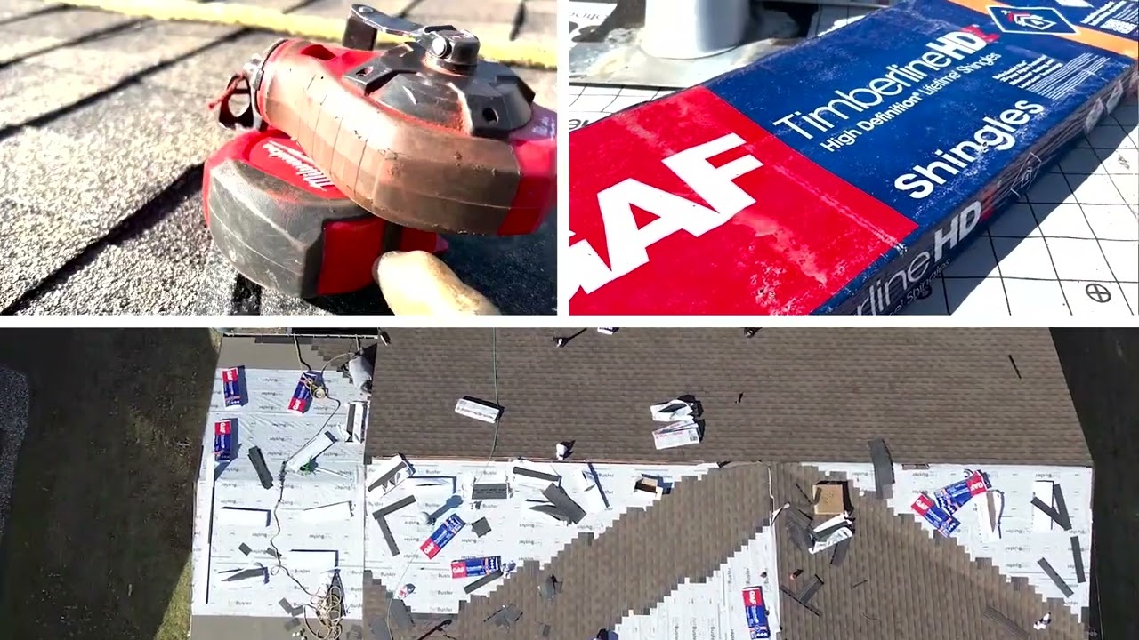 Shingle Roof Installation in Tuscola, Illinois