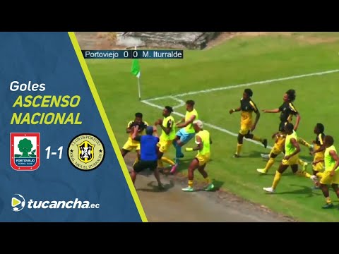 Goles Ascenso Ecuador - 8vos de vuelta - Portoviejo FC 1-1 Miguel Iturralde
