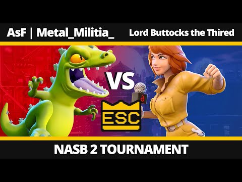 NASB at ESC 49 - Round 3 - AsF | Metal_Militia_ Vs. Lord Buttocks the Thired - Online Tournament