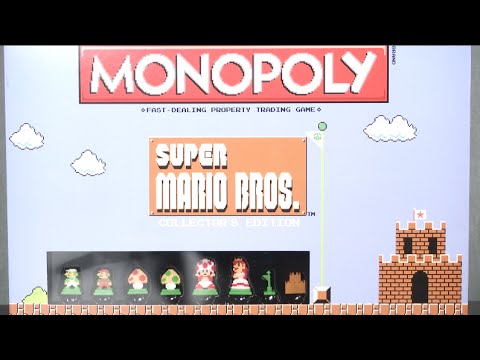 Super Mario Bros Collector's Edition of Monopoly from USAopoly