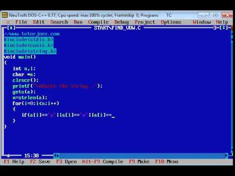 Basic Program In C In Tamil