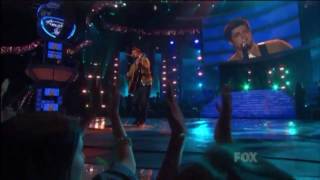 Lee Dewyze - &quot;Everybody Hurts&quot; 2nd Song on American Idol 2010 Top 2