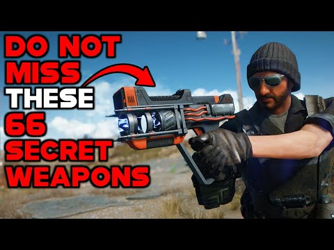 DO NOT MISS THESE 66 SECRET WEAPONS IN FALLOUT 4