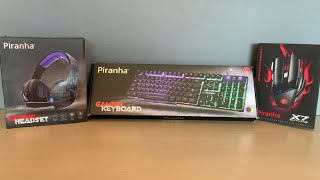 A101den Piranha Gaming Klavye ve Piranha X7 Gaming