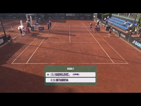 Lola Radivojevic (SRB) vs Alisa Oktiabreva  -  Game, Set and Match Point
