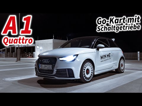 Ich fahre AUDI A1 CLUBSPORT QUATTRO! [4K]