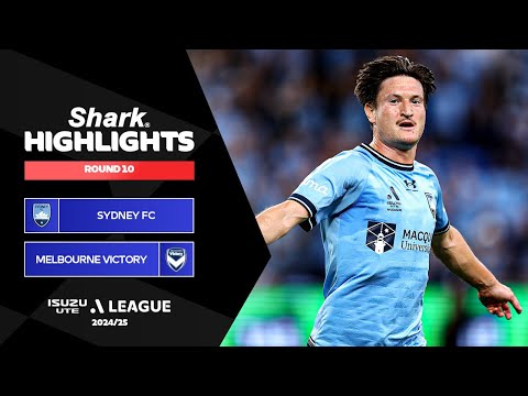 Sydney FC v Melbourne Victory - Shark Highlights | Isuzu UTE A-League 2024-25 | Round 10