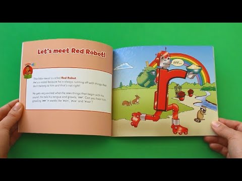 Letterland Story Corner - Red Robot and the recycling