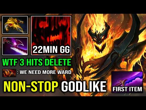 NON-STOP GODLIKE 1st Item Shadow Blade EZ 22Min GG Powerful Hit Like a Truck SF Dota 2