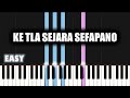 Bucy Radebe - Ke Tla Sejara Sefapano | EASY PIANO TUTORIAL by SA Gospel Piano