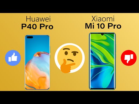 Smartphone comparison/// Huawei P40 Pro vs Xiaomi Mi 10 Pro ///