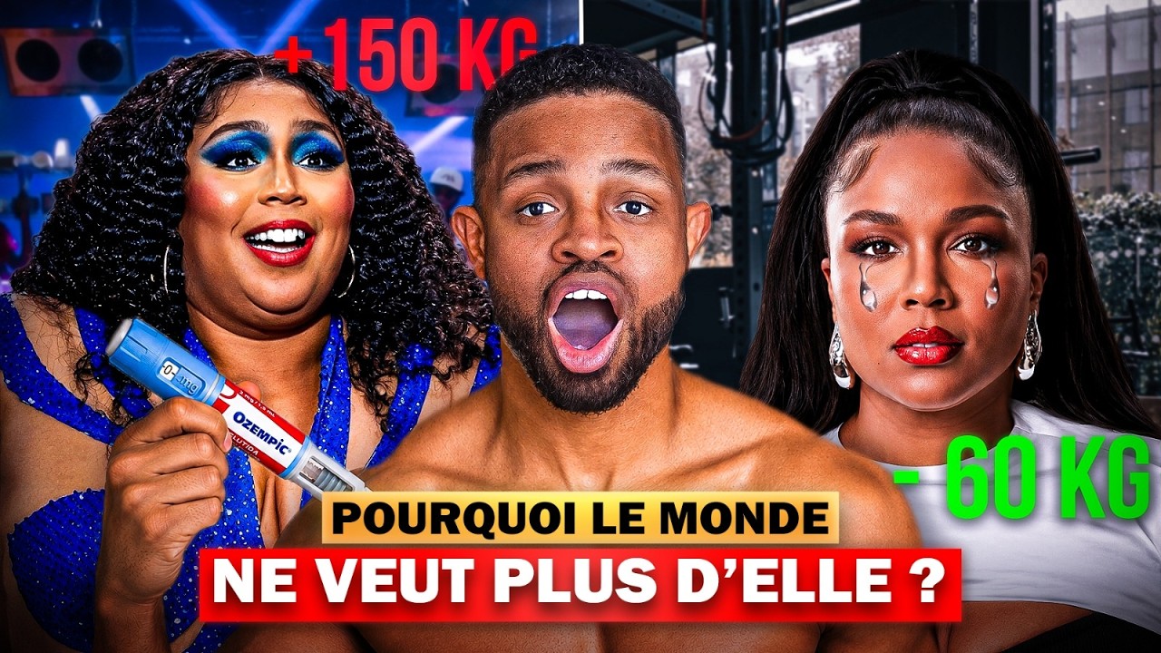 LIZZO : POURQUOI LE MONDE ENTIER L'A ABANDONNÉE ? (fin du body positive, ozempic)